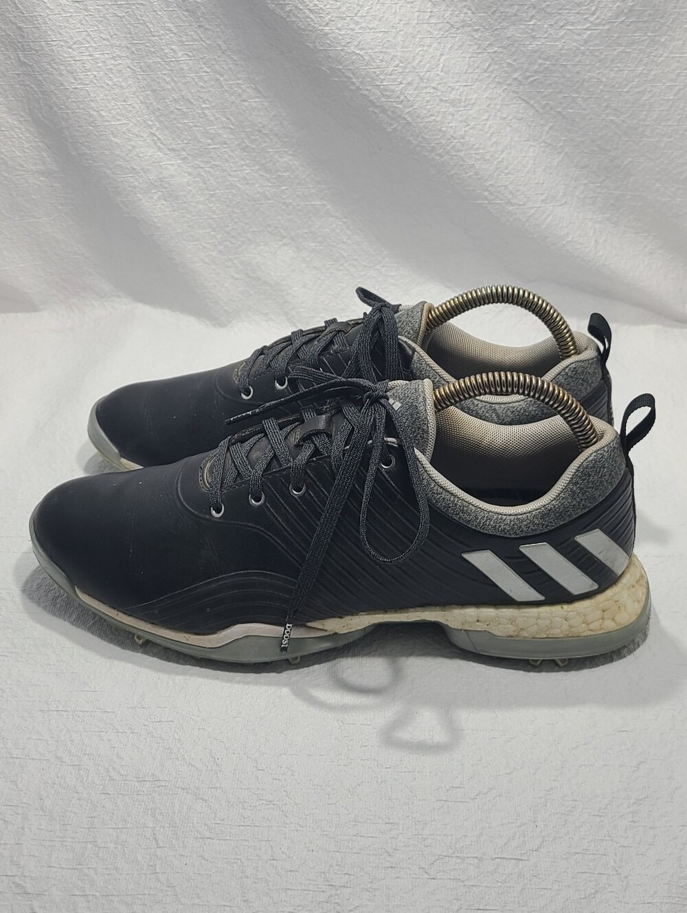 Womens adidas Adipower 4orged Golf Shoes Size: 9 Color: Gray Black